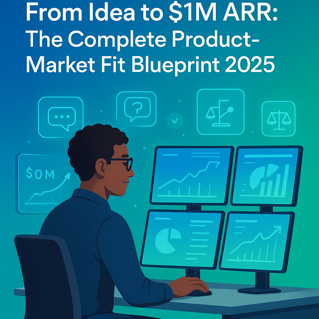 From Idea to $1M ARR: The Complete Product-Market Fit Blueprint 2025